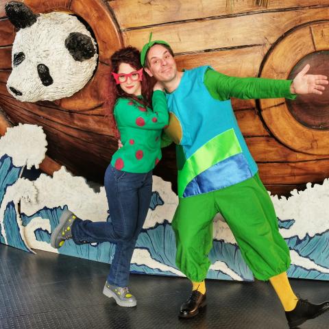 spettacolo felice e gaia